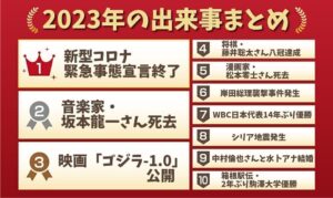 2023年の出来事まとめ